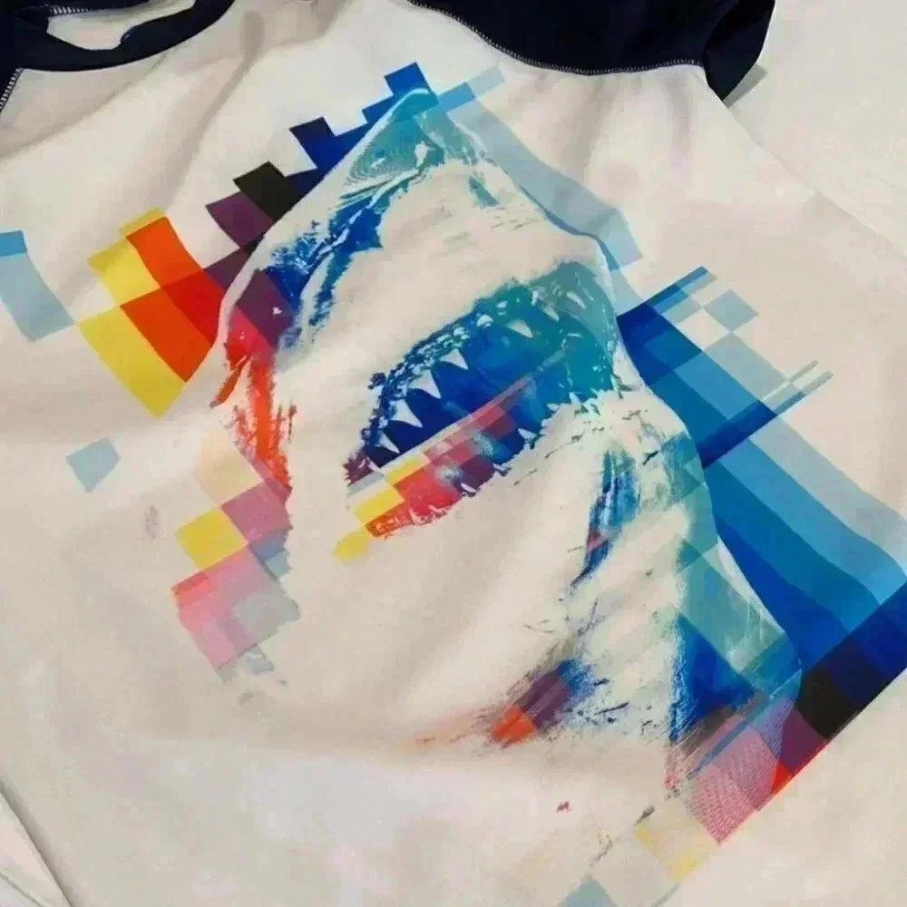 Old Navy boys swim shirt